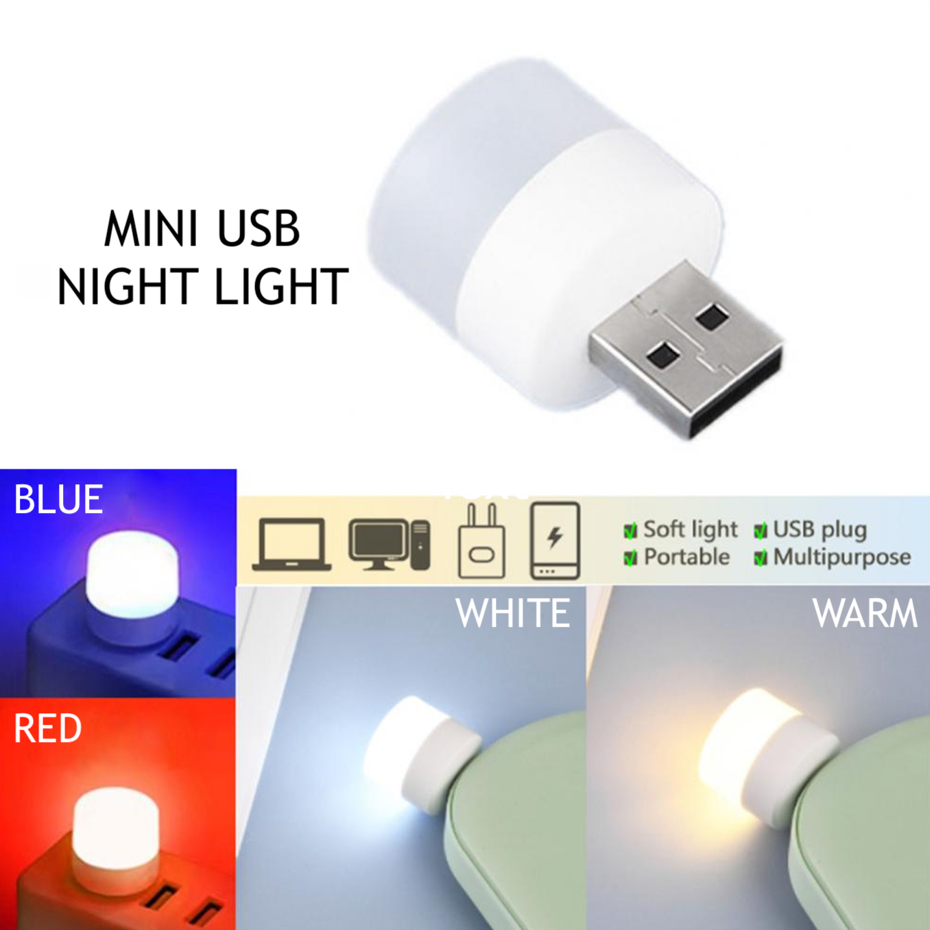 Mini USB Night Light