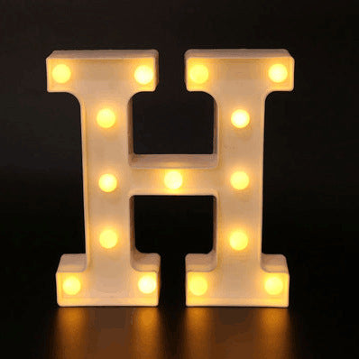 Luminous LED Alphabet