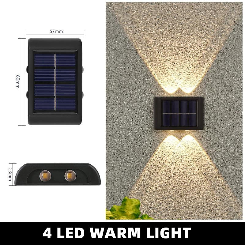Luminous Solar Waterproof Wall Lamp