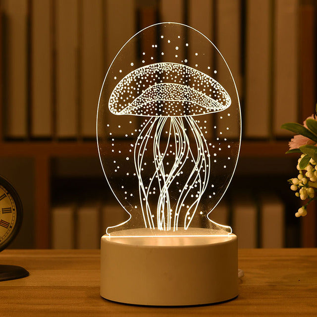 3D LED Acrylic Lamp