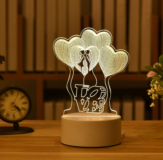 3D LED Acrylic Lamp